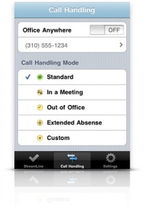 Call Handling Modes Call Handling Modes