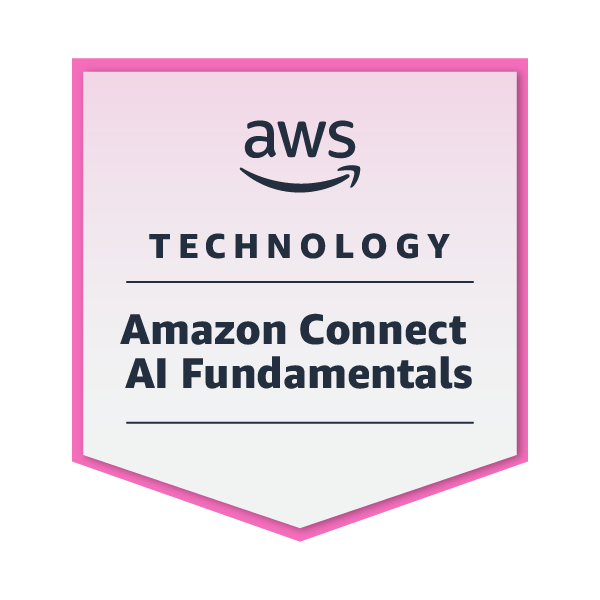 Amazon Connect AI Fundamentals badge