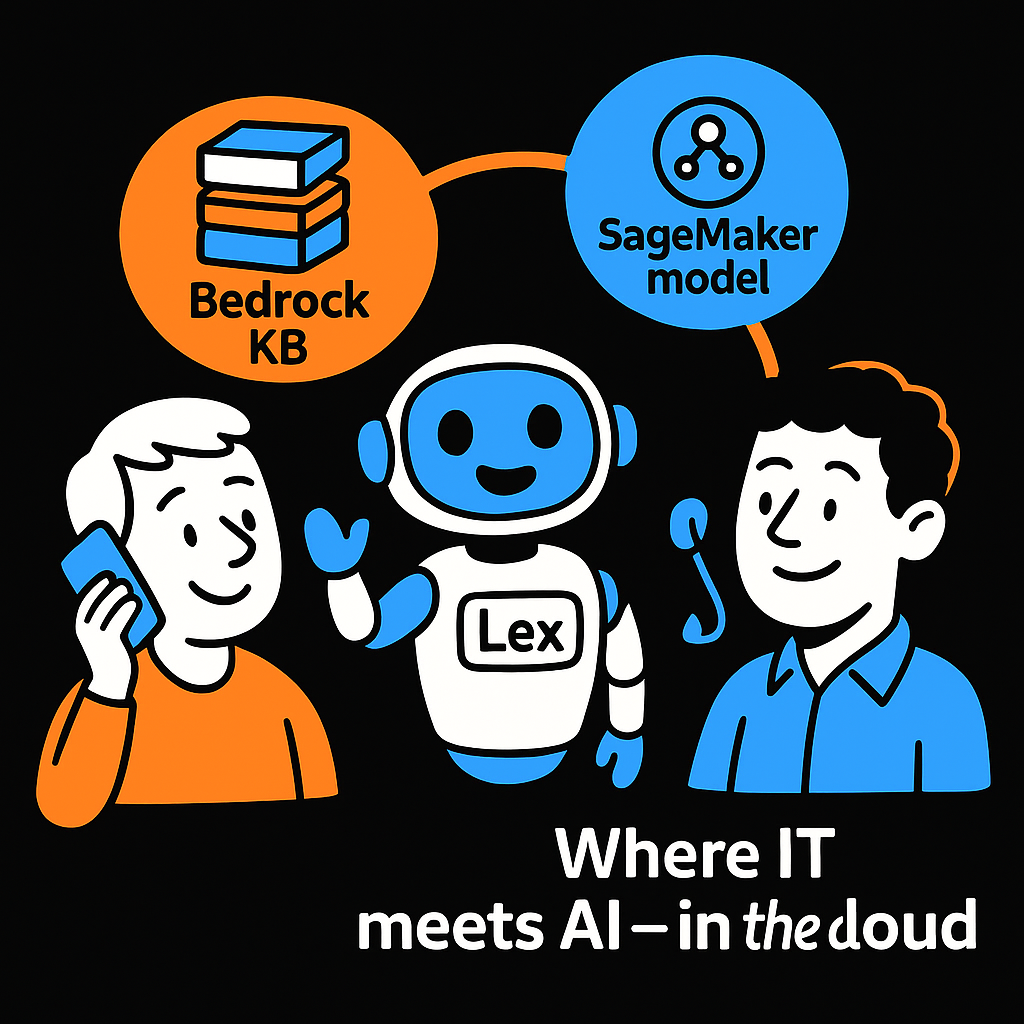 AI in Amazon Connect: How Bedrock, Lex, and SageMaker Work Together