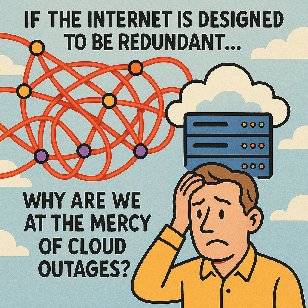 If the Internet Was Built to Be Self-Healing, Why Do Cloud Outages Take Us Down?